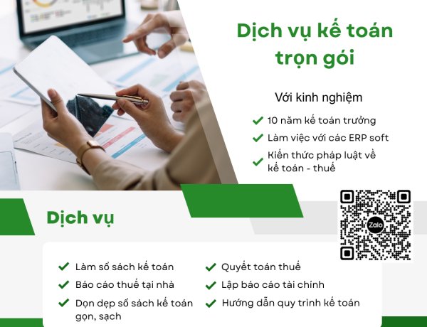 Dịch vụ kế toán siêu tốc